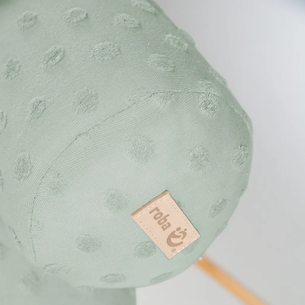 Roba Bettschlange ‚Lil Planet‘, Baumwolle, GOTS , 170 Cm Lang, Ø 12 Cm, Frosty Green – Bild 5